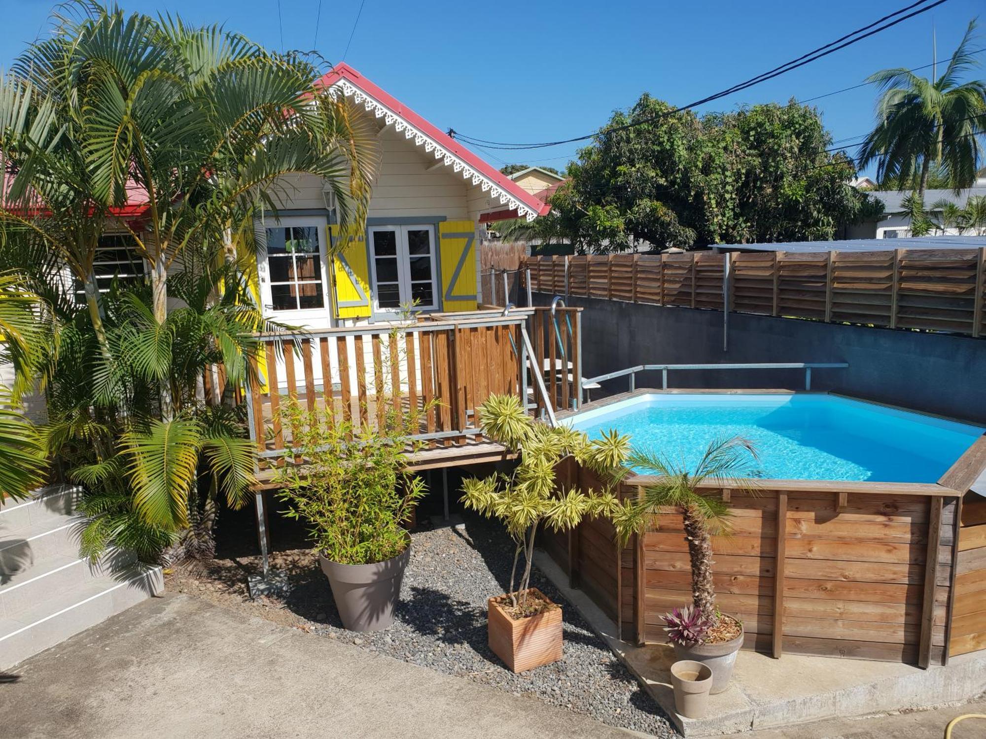 Bungalow Des Papayes 圣路易斯 外观 照片